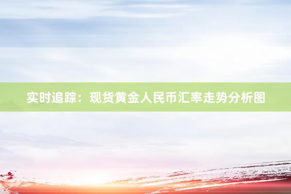 实时追踪：现货黄金人民币汇率走势分析图